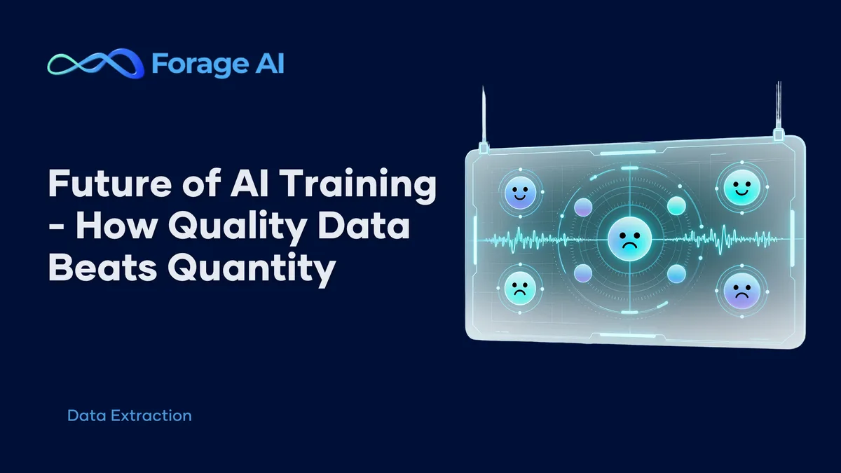 The Future of AI Training: How Quality Web Data Beats Quantity