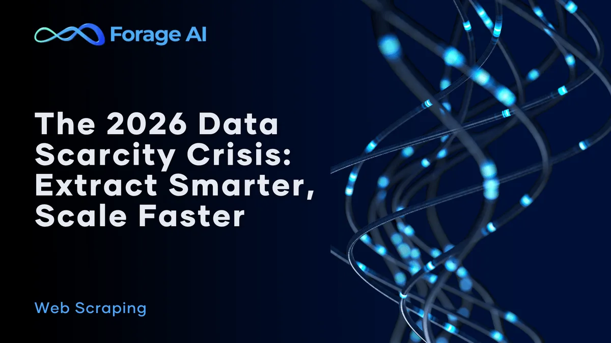 The 2026 Data Scarcity Crisis: Why AI Companies Must Shift to Data Extraction Now