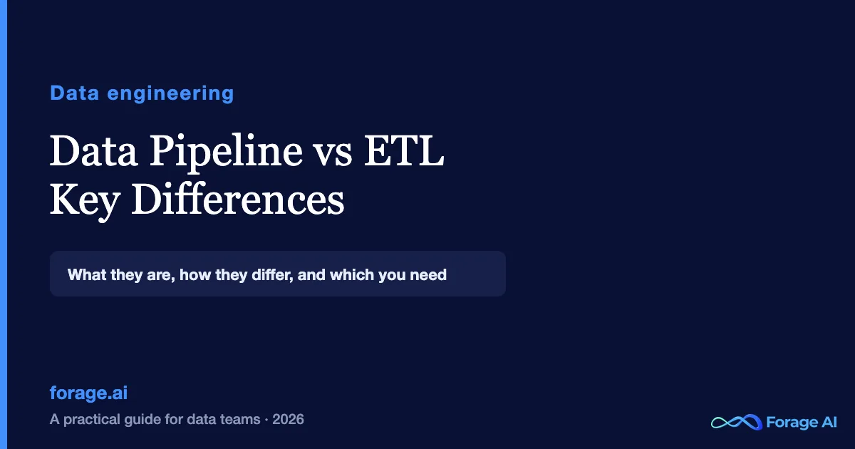 Data Pipeline vs ETL: Key Differences (2026)
