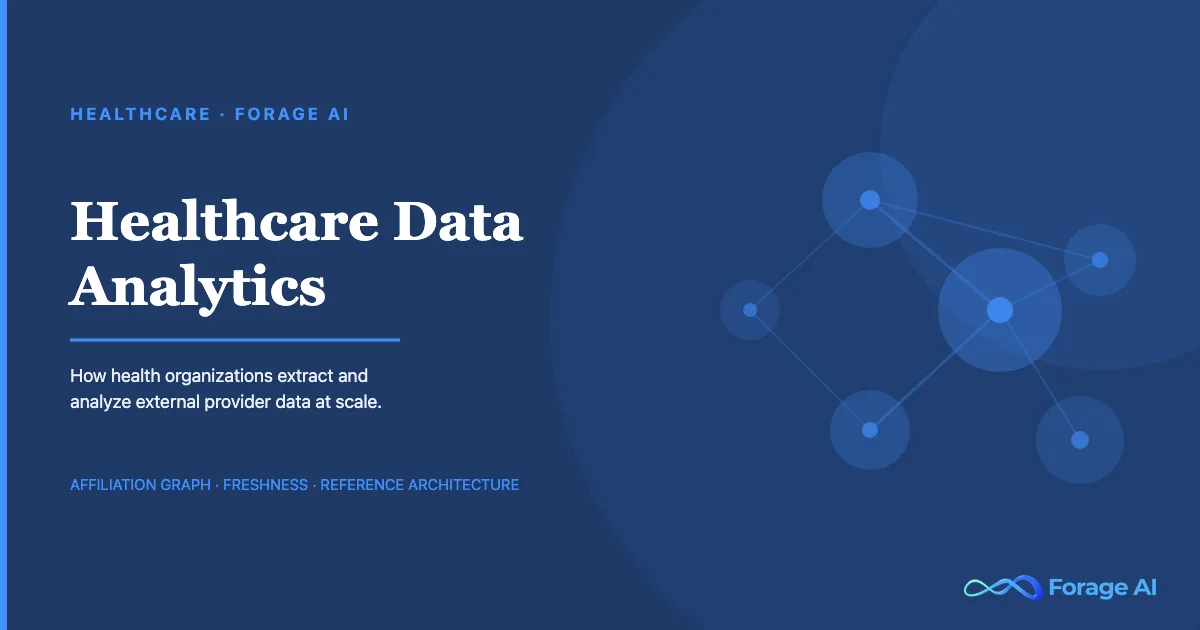 Healthcare Data Analytics: How Health Organizations Extract and Analyze External Data