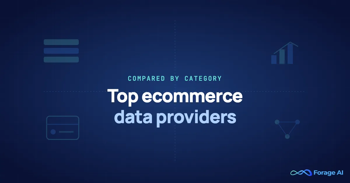 Top Ecommerce Data Providers: How to Evaluate