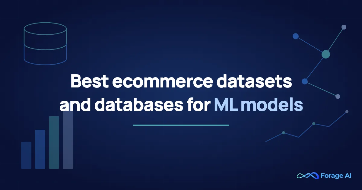 Best Ecommerce Datasets and Databases for ML Models (Free & Paid)