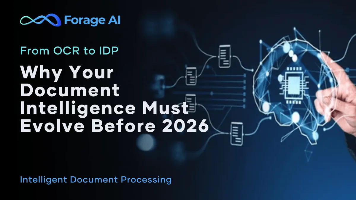 From OCR to IDP: Why Your Document Intelligence Must Evolve Before 2026