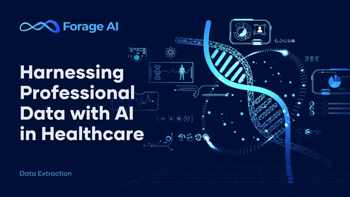 Harnessing Professional Data with AI in Healthcare