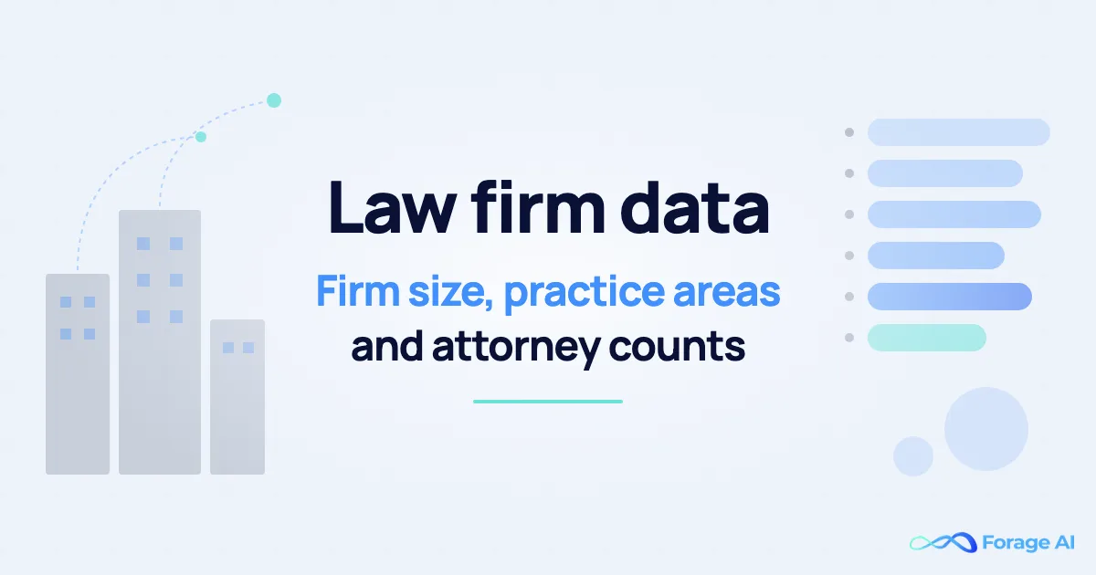 Law Firm Data: How to Track Firm Size, Practice Areas, and Attorney Counts