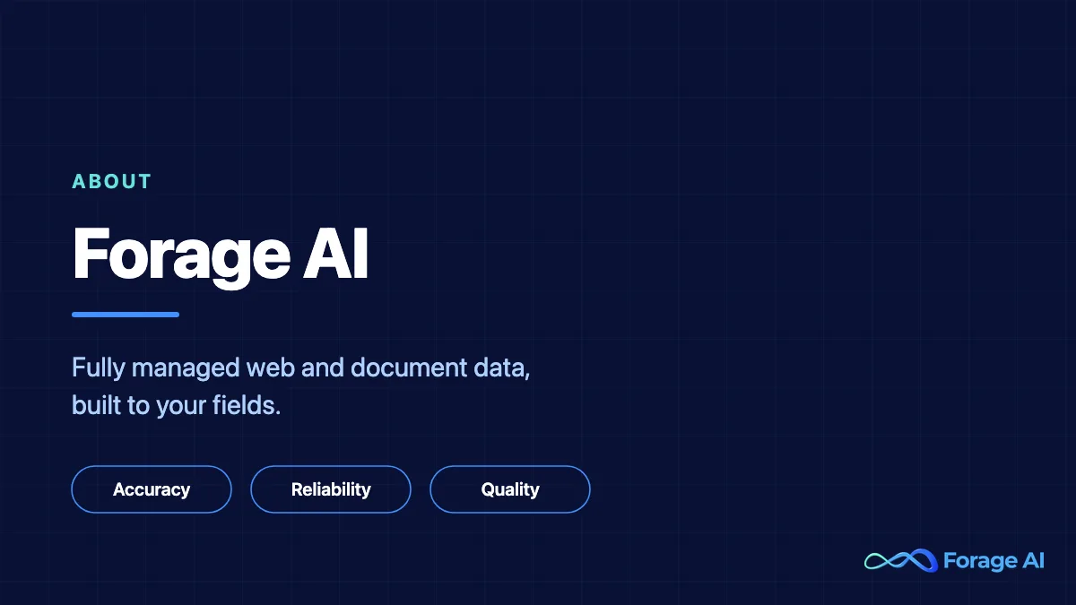 All About Forage AI