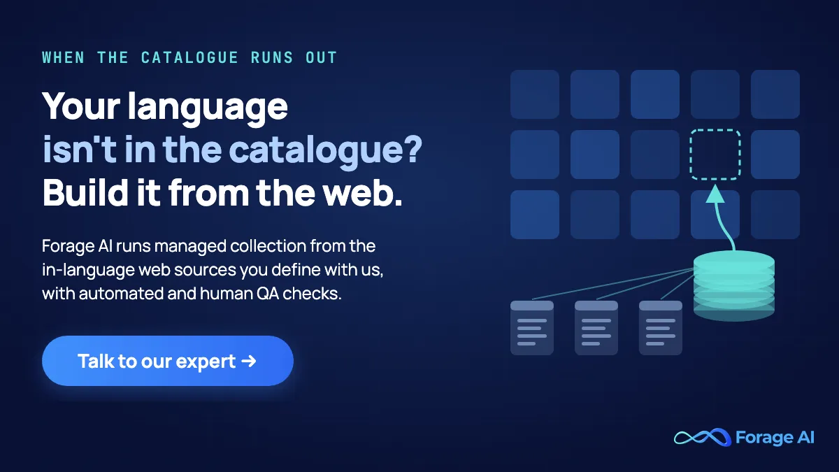Forage AI promotional banner reading