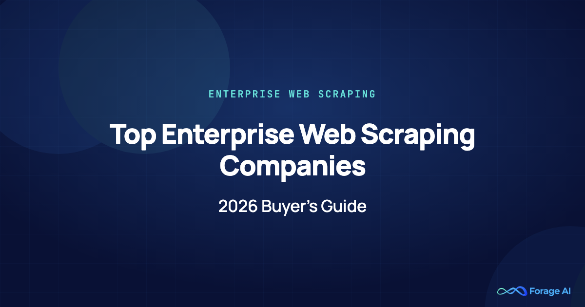 Top Enterprise Web Scraping Companies (2026 Buyer’s Guide) featured image