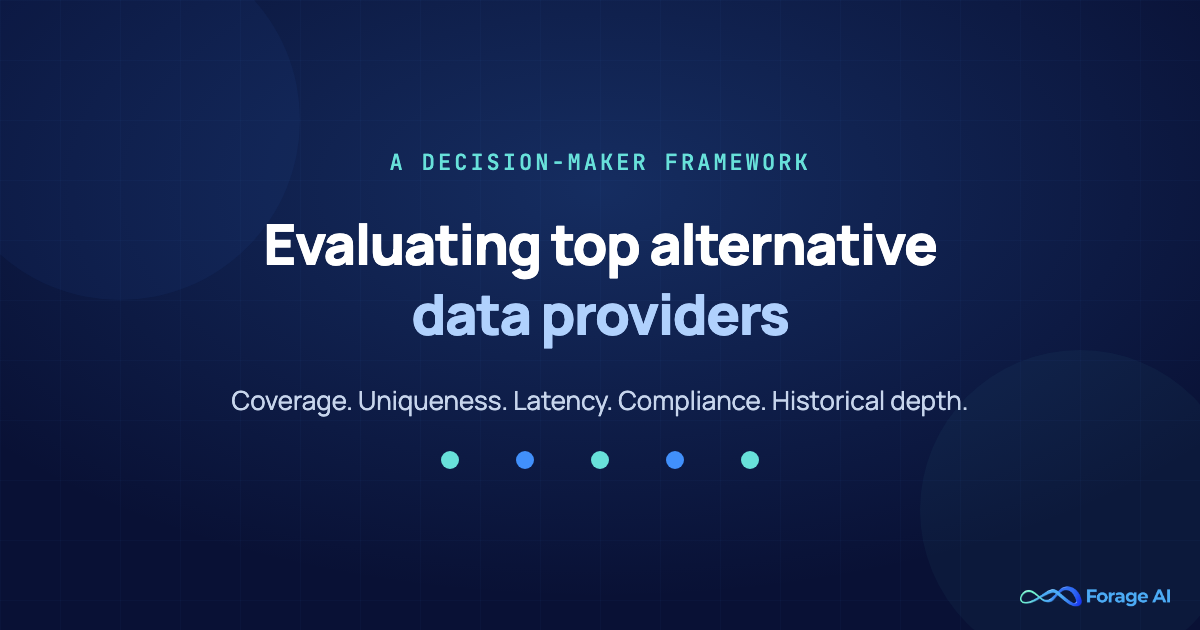 Evaluating Top Alternative Data Vendors: Coverage, Compliance, and Delivery Quality featured image