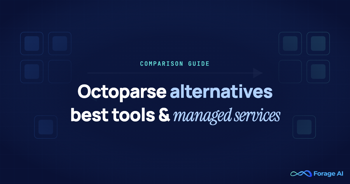Octoparse Alternatives: Best Web Scraping Tools & Managed Services Compared